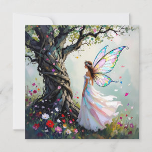Carte Conte de fées Whimsical Magique Blank
