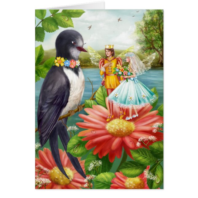 Carte "Conte de Thumbelina" (Devant)