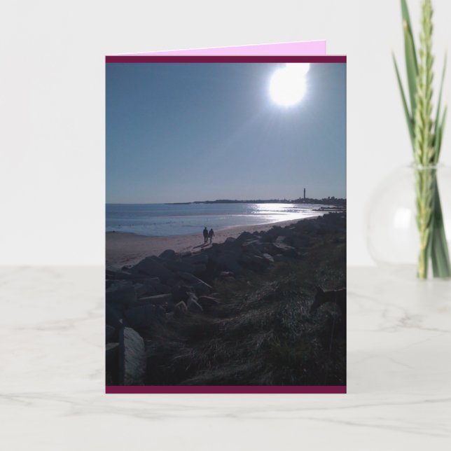Carte Contemplation sur Cape Cod (Devant)