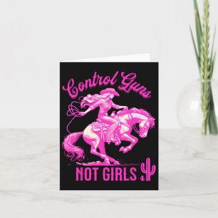 Carte Contrôler les armes et non les filles Droits de re