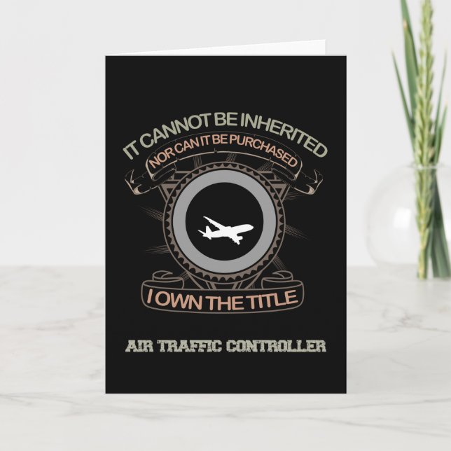 Carte Contrôleur de la circulation aérienne (Devant)