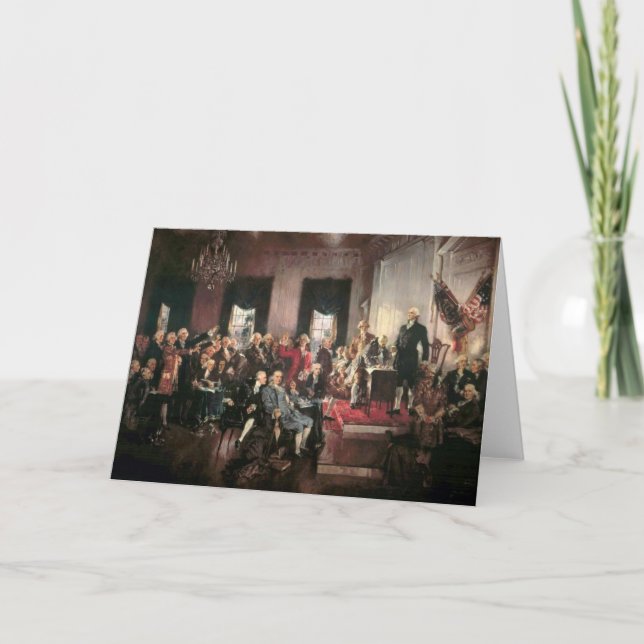 Carte Convention constitutionnelle (Devant)