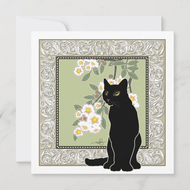 Carte Conversation Noir (Devant)