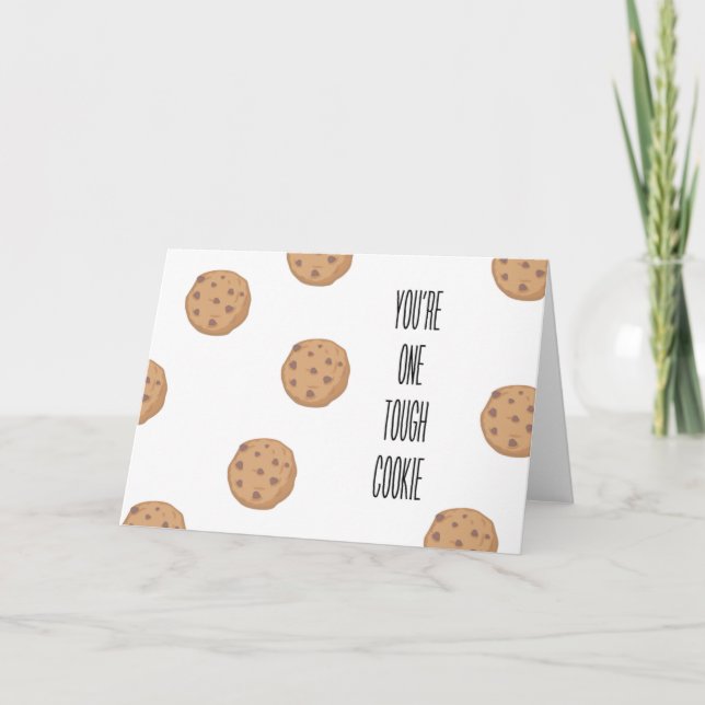 Carte Cookie dure | Encouragement | Bon rétablisse (Devant)