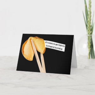 Carte Cookie Fortune