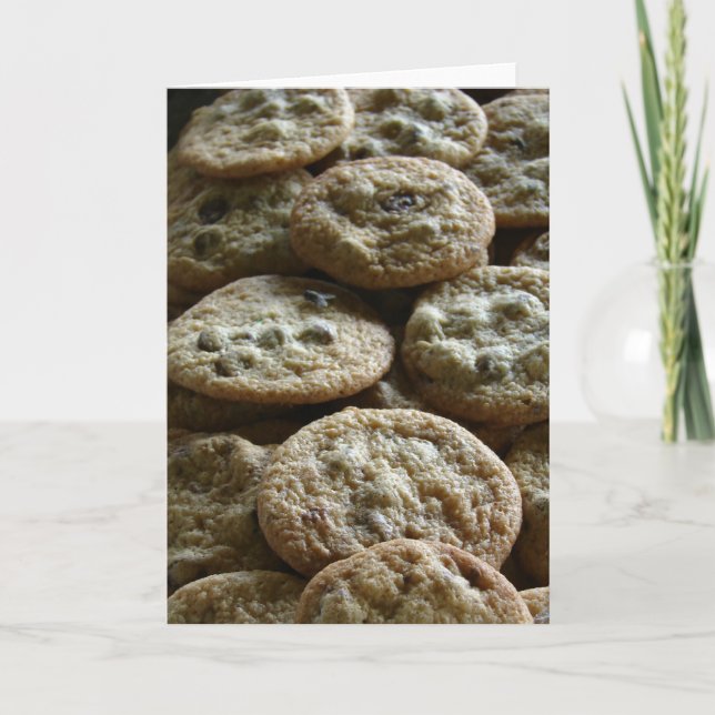 Carte Cookies de chips au chocolat (Devant)