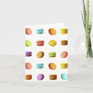Carte Cookies Macaron