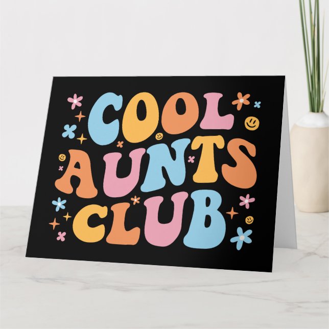 Carte Cool Aunts Club III (Devant)