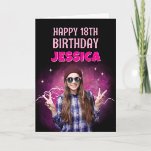 Carte Cool Bootleg Rap Photo Personnalisée Joyeux Annive