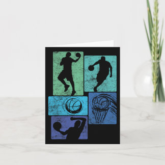 Carte Cool Bysketbyll Design Bysketbyll Joueur Sports