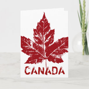 Carte cool Canada Carte de voeux pour drapeau cana