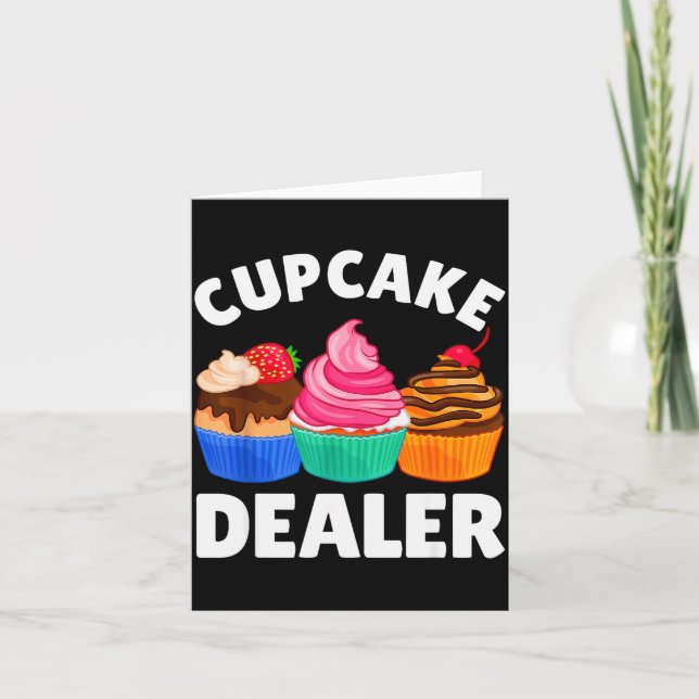 Carte Cool Cupcake Costume For Men Women Baking Cupcake  (Devant)