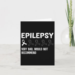Carte Cool Epilepsie Art Pour Hommes Femmes Soutien Epil