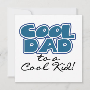 Carte Cool papa à un Cool cadeaux pour enfants