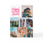 Cool rose vif photos grille collage 21 anniversair