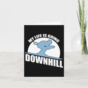 Carte Cool Ski Design Pour Hommes Femmes Ski De Neige Sk