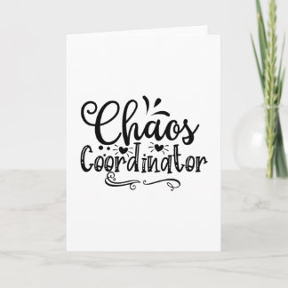 Carte Coordinateur du Chaos
