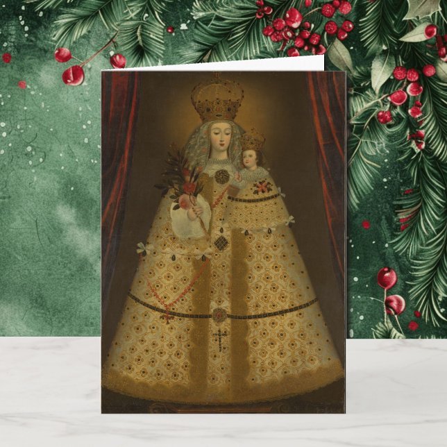 Carte Coordonnée du timbre de Noël de Notre-Dame de Guap (Créateur téléchargé)
