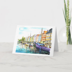 Carte Copenhague romantique