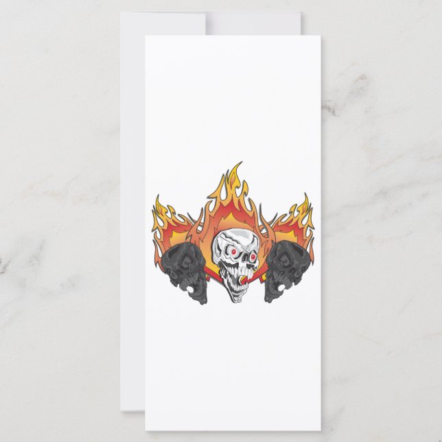 Carte Copie des crânes flambants (Devant)