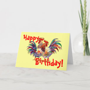 Invitations Faire Part Cartes D Anniversaire Poulet Zazzle Ca