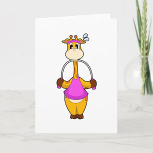 Carte Corde Fitness Giraffe