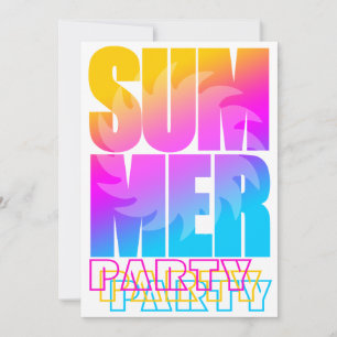 Carte Corey Tiger 80s Summer Sun
