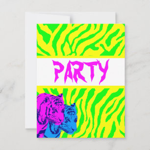 Carte Corey Tiger 80s Vintage Twin Tigers