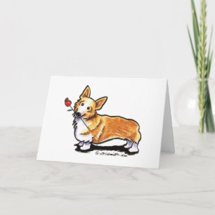 Carte Corgi Sweetheart