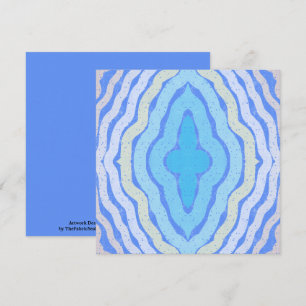 Carte Cornflower Couleurs complémentaires Shabby Design 