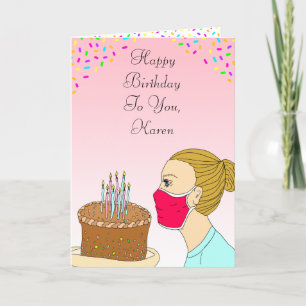 Carte Coronavirus Birthday