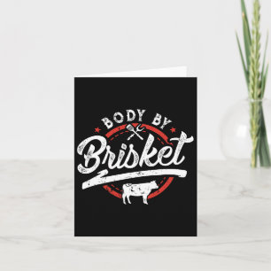 Carte Corps Par Brisket Funny Byrbecue Lover Smoker Bbq
