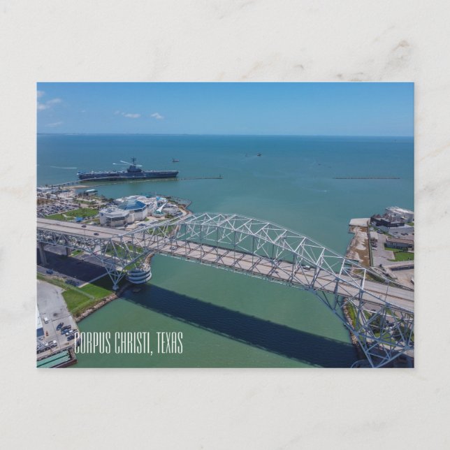 Carte Corpus Christi USS Lexington State Aquarium  (Devant)