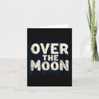 Carte Costume de déclaration incroyable sur la lune