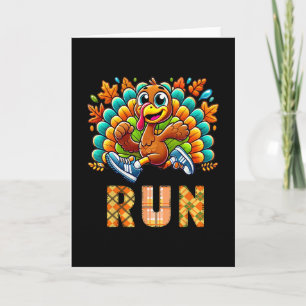Carte Costume de Turkey Run pour la course de Thanksgivi