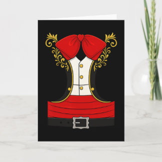 Carte Costume d'Halloween mariachi mexicain Cinco De May