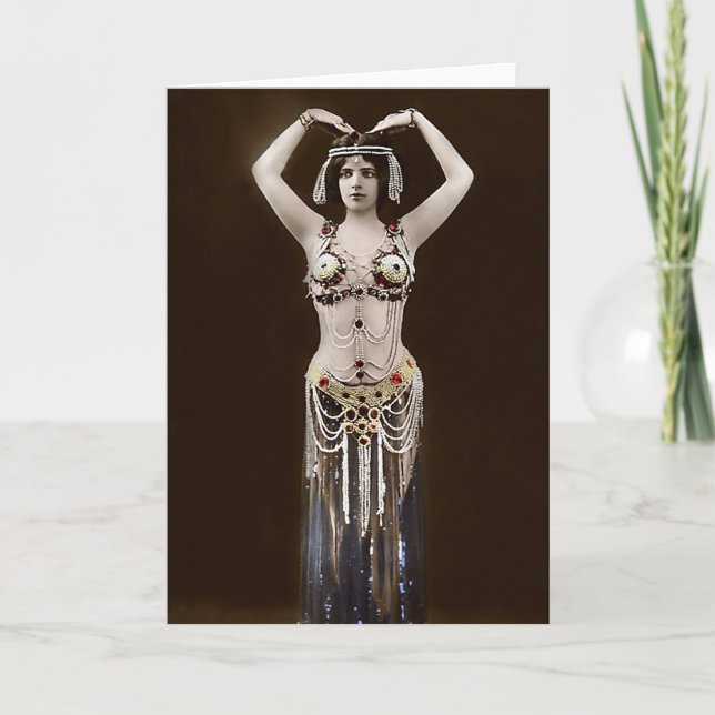 Carte Costume égyptien mince (Devant)