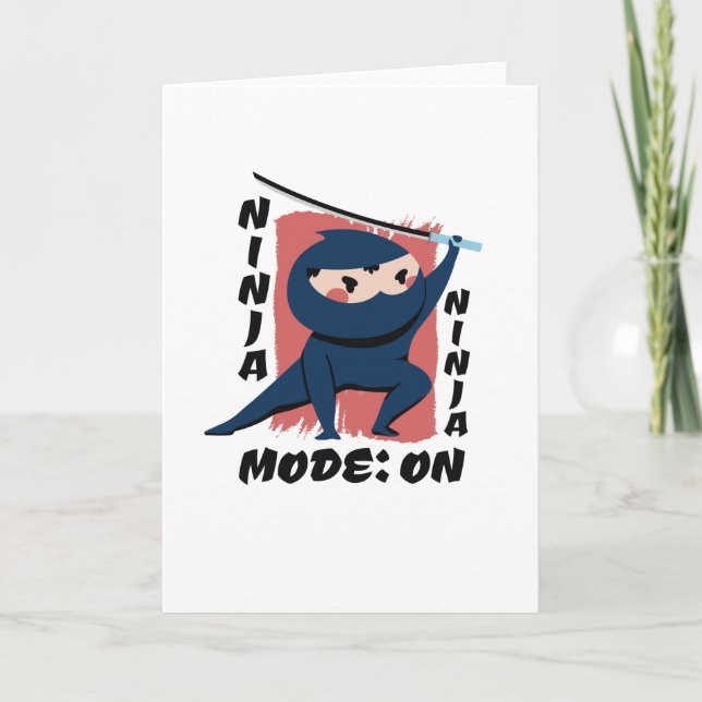 Carte Costume Ninja (Devant)