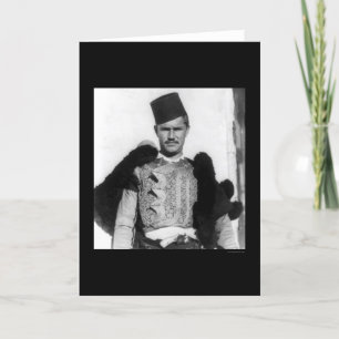 Carte Costume Shkypetars Albanie 1923