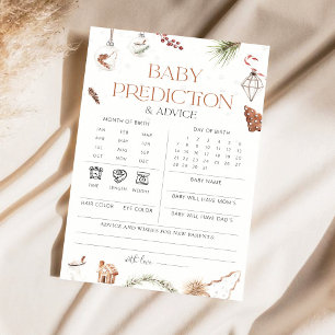Carte Cosy Christmas Baby Predictions & Conseils
