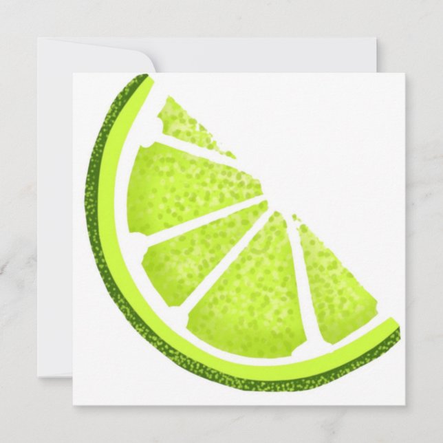Carte Cote de citron vert (Devant)
