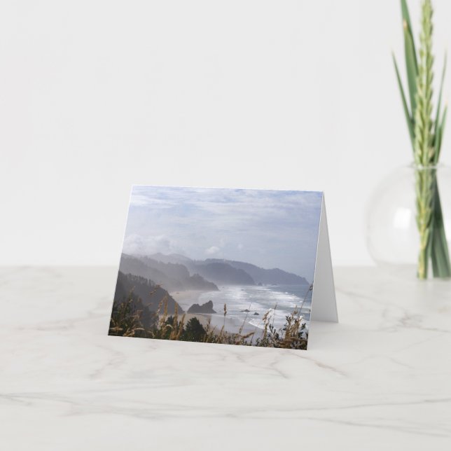 Carte Côte de l'Orégon (Devant)