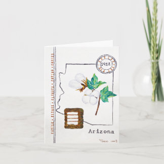 Carte Coton de l'Arizona