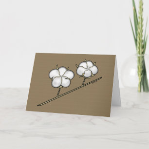 Carte Cotton Boll