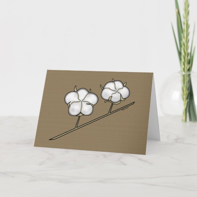 Carte Cotton Boll (Devant)