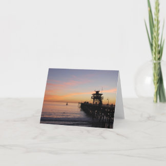 Carte Coucher de soleil à San Clemente