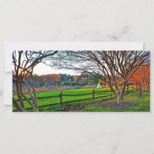 Carte Coucher de soleil d'automne par Shirley Taylor