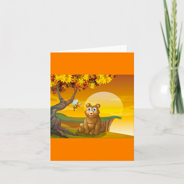Carte Coucher de soleil de l'ours Brown (Créateur téléchargé)