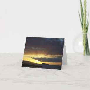 Carte Coucher du soleil de Maui