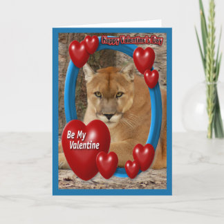 Carte Cougar Valentine